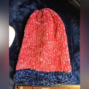 Stylish Multicolor Knit Chenille Beanie